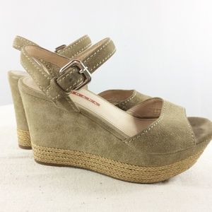 Prada wedge sandals